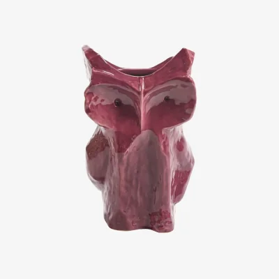 Made in Design After Midnight Owl  Vase ceramic purple / Large - H 30 cm - Serax