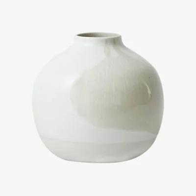 Made in Design Nèfle Vase ceramic white - Jars Céramistes