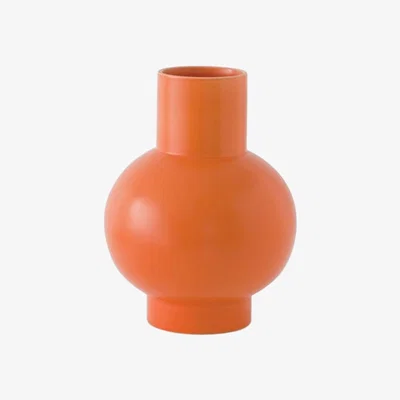 Made in Design Strøm Large Vase - / H 24 cm - Handmade ceramic by raawii Orange