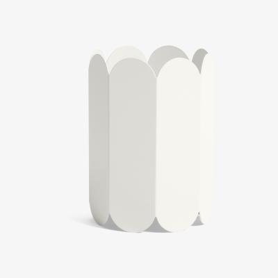 Made in Design Arcs Vase - / Metal - Ø 17 x H 25 cm by Hay White