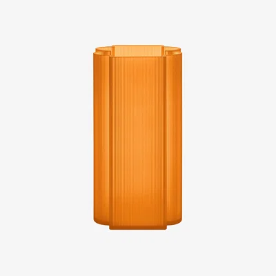 Made in Design Vase Okra plastic material / H 34 cm - Recycled / Patricia Urquiola, 2025 - Kartell