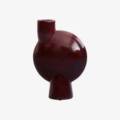 Made in Design Sphere Buble Medium Vase ceramic purple / H 26 cm - 101 COPENHAGEN