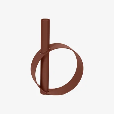 Made in Design Ios Bud vase - / Metal - H 23 cm by Fermob Red