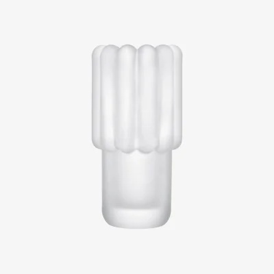 Made in Design Press Medium Vase glass white - Tom Dixon