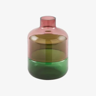 Made in Design Formy Small Vase glass pink / Ø 20 x H 29 cm - Pols Potten