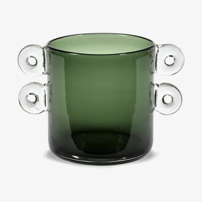 Made in Design Wind & Fire Vase - / Ø 17.5 x H 18 cm by Serax Green