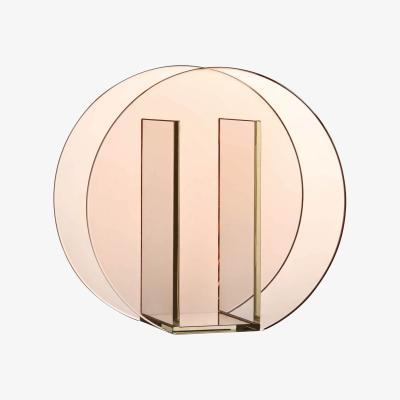 Made in Design Arch Circle Vase - / Ø 17 cm - Glass by & klevering Pink