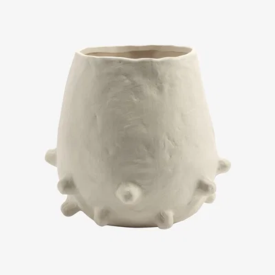 Made in Design Molly 7 Flower-pot holder ceramic beige / Ø 22 x H 21 cm - Serax