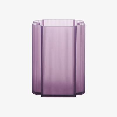 Made in Design Vase Okra plastic material / H 24 cm - Recycled / Patricia Urquiola, 2023 - Kartell