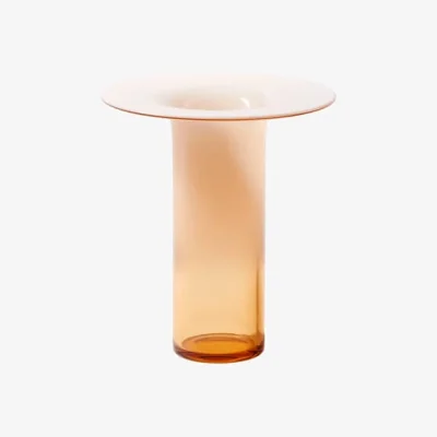 Made in Design Silvan Basso Vase glass pink / Ø 24 x H 25 cm - CASSINA