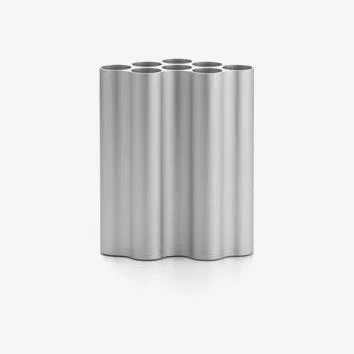 Made in Design Nuage Medium Vase - / Bouroullec, 2016 by Vitra Grey/Silver/Metal