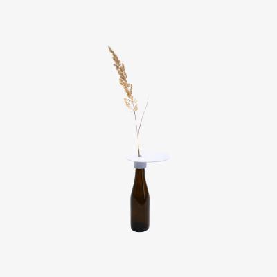Made in Design Beer & Add'on Accessory - / For transforming a beer bottle into a single-stem vase by Aequo Design White