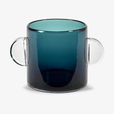 Made in Design Wind & Fire Vase - / Ø 12.5 x H 14 cm by Serax Blue