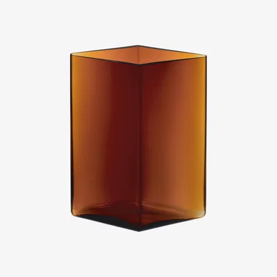 Made in Design Ruutu Vase - by Ronan & Erwan Bouroullec / 20,5 x 27 cm by Iittala Copper
