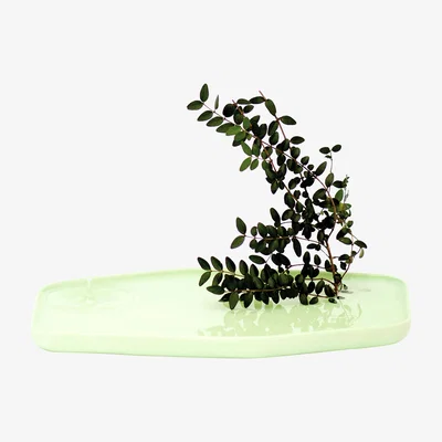 Made in Design Plan Vase - Small - 24 x 15 cm by Moustache Green