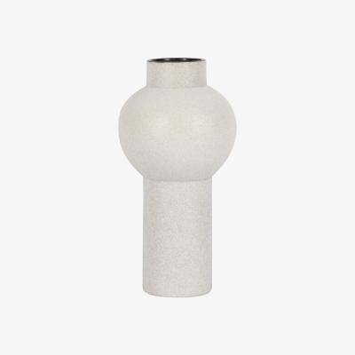 Made in Design Tenere Medium Vase - / Ø 15 x H 30 cm - Ceramic by ENOstudio White