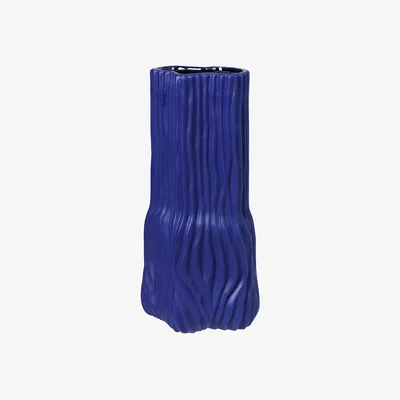 Made in Design Magny Vase ceramic blue / H 43 cm - BROSTE COPENHAGEN