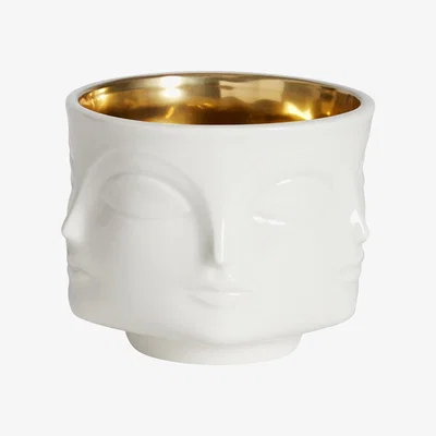Made in Design Muse Vase by Jonathan Adler White