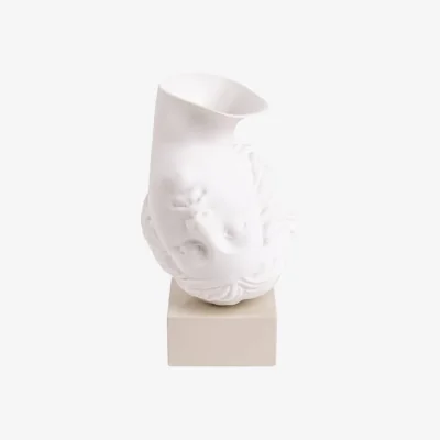 Made in Design Amor Volat Vase ceramic white / H 30 cm - Seletti