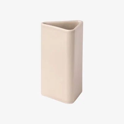 Made in Design Canvas Small Vase - / H 15 cm - Hand-made by raawii Grey