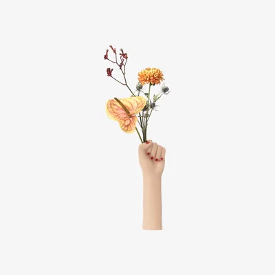 Made in Design Girl Power Vase - / Large - H 32 cm by Doiy Brown