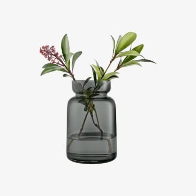 Made in Design Silhouette Large Vase - / H 22 cm by Eva Solo Grey