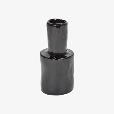 Made in Design Héléna 2 Vase ceramic black / Ø 5 x H 11 cm - Mini - Serax