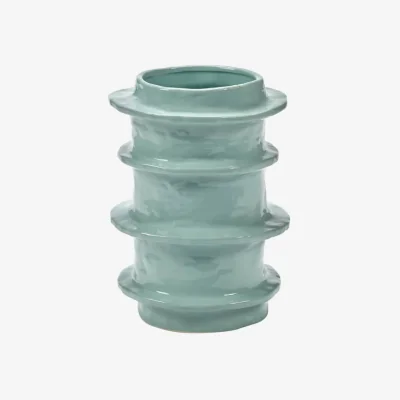 Made in Design Molly 03 Vase ceramic blue / Ø 20.5 x H 29 cm - Serax