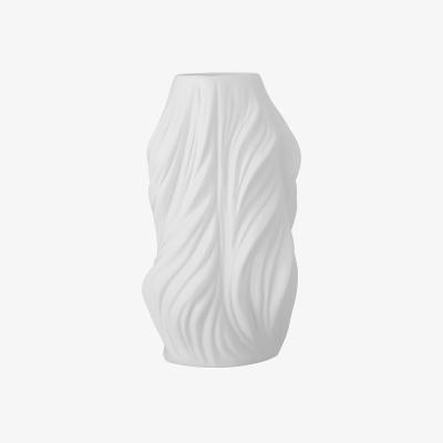 Made in Design Sanak Vase ceramic white / Ø 14 x H 26 cm - Bloomingville