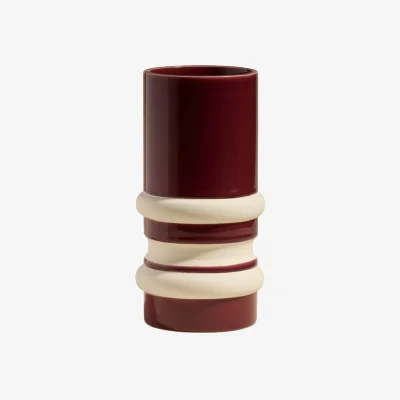 Made in Design Aquarius Vase ceramic red - Maison Sarah Lavoine