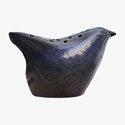 Made in Design L'Oiseau Vase - / L 30 cm - Ceramic by Tsé-Tsé Black