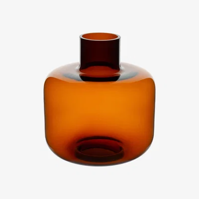 Made in Design Ming Vase - / Glass - Ø 22 x H 24 cm by Marimekko Brown