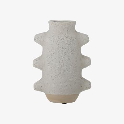 Made in Design Birka Vase ceramic white / L 16 x H 23 cm - Bloomingville