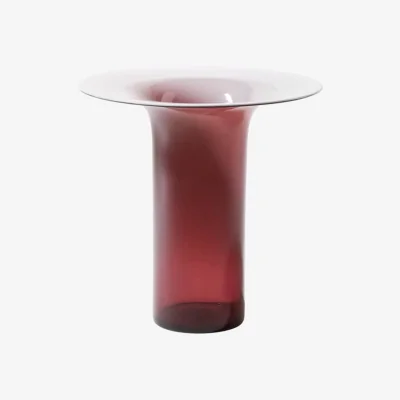 Made in Design Silvan Alto Vase glass purple / Ø 37 x H 38 cm - CASSINA