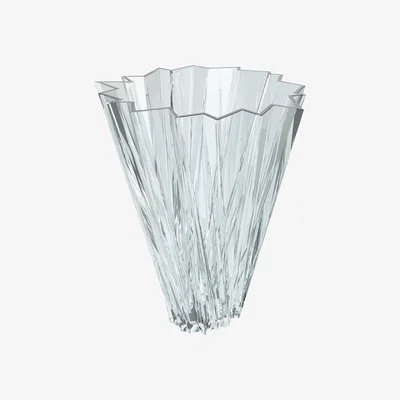 Made in Design Shanghai Vase by Kartell Transparent