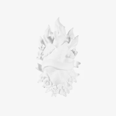 Made in Design Holy Love in Bloom Vase ceramic white / H 34 cm - Stickers INCLUDED - Seletti
