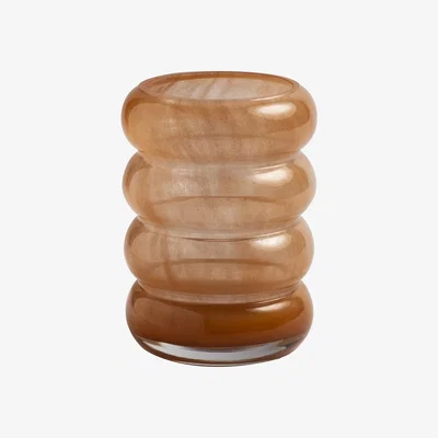 Made in Design Chubby Medium Vase - / Ø 10 x H 14 cm by & klevering Orange