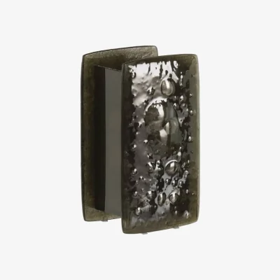 Made in Design Opalia Vase glass brown / 25 x 25 x H 43 cm - Glas Italia