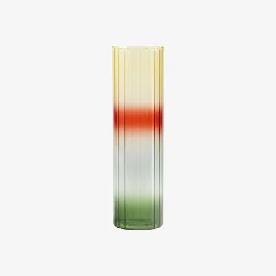 Made in Design Gradient Evening Vase glass multicoloured / Large - Ø 8 x H 29 cm - & klevering