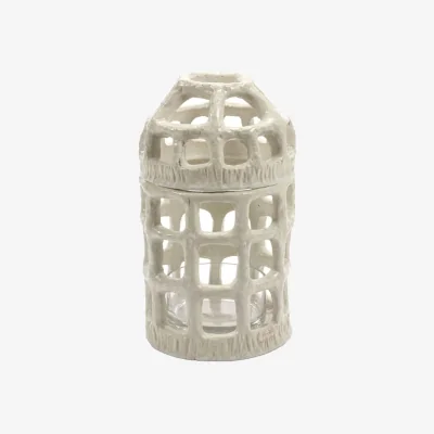 Made in Design Pique-Fleurs Vase ceramic white - Serax