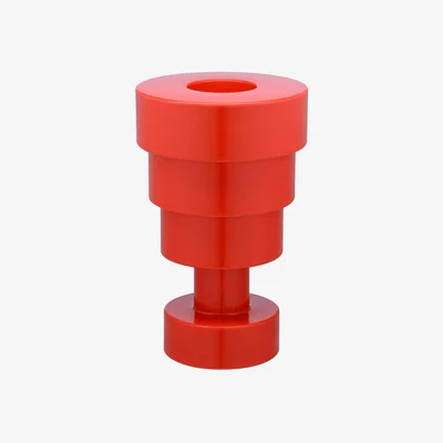 Made in Design Calice Vase - H 48 x Ø 30 cm - By Ettore Sottsass by Kartell Red