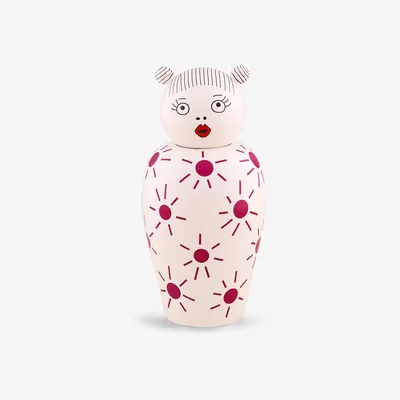 Made in Design Canopie Lula Vase with lid - / With lid by Seletti Pink