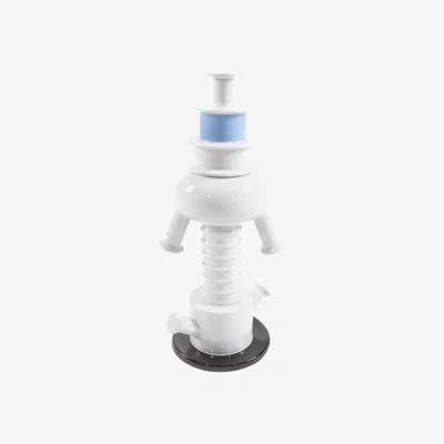 Made in Design Tigris Vase by Memphis Milano White