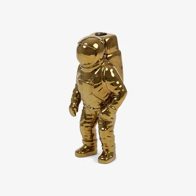 Made in Design Cosmic Diner Starman Bud vase - / H 28 cm by Diesel living with Seletti Gold/Metal