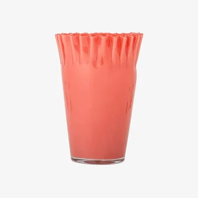 Made in Design Janine Vase glass orange / H 30 cm - Bloomingville