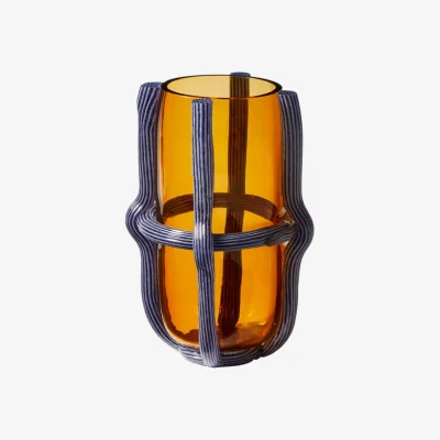 Made in Design Sestiere Vase glass purple / Ø 23 x H 37 cm - Murano glass / Patricia Urquiola, 2022 - CASSINA