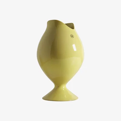 Made in Design Dego Vase - H 34 cm by Internoitaliano Yellow