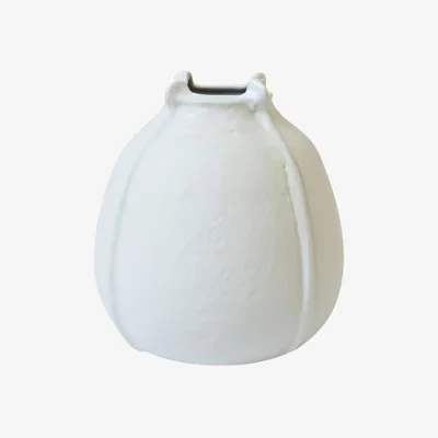 Made in Design Graine Vase ceramic white - Jars Céramistes