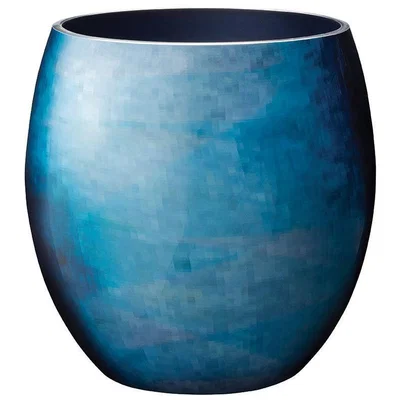 Made in Design Stockholm Horizon Vase - Large - H 23,4 cm by Stelton Blue