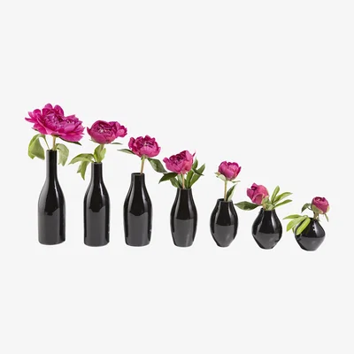 Made in Design Vase des 7 nuits Vase - Set of 7 by Tsé-Tsé Black
